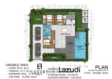 Soi 70: Modern Pool Villa, Freehold with Private Pool