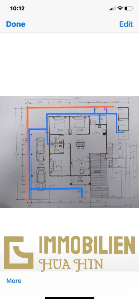 Pool / 3 Schlafzimmer / Europäische Küche