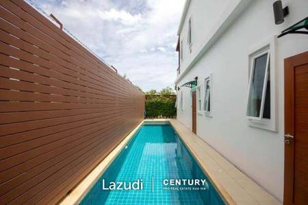 Luxury Modern 4 Bed Pool Villa 200 meters from Beach