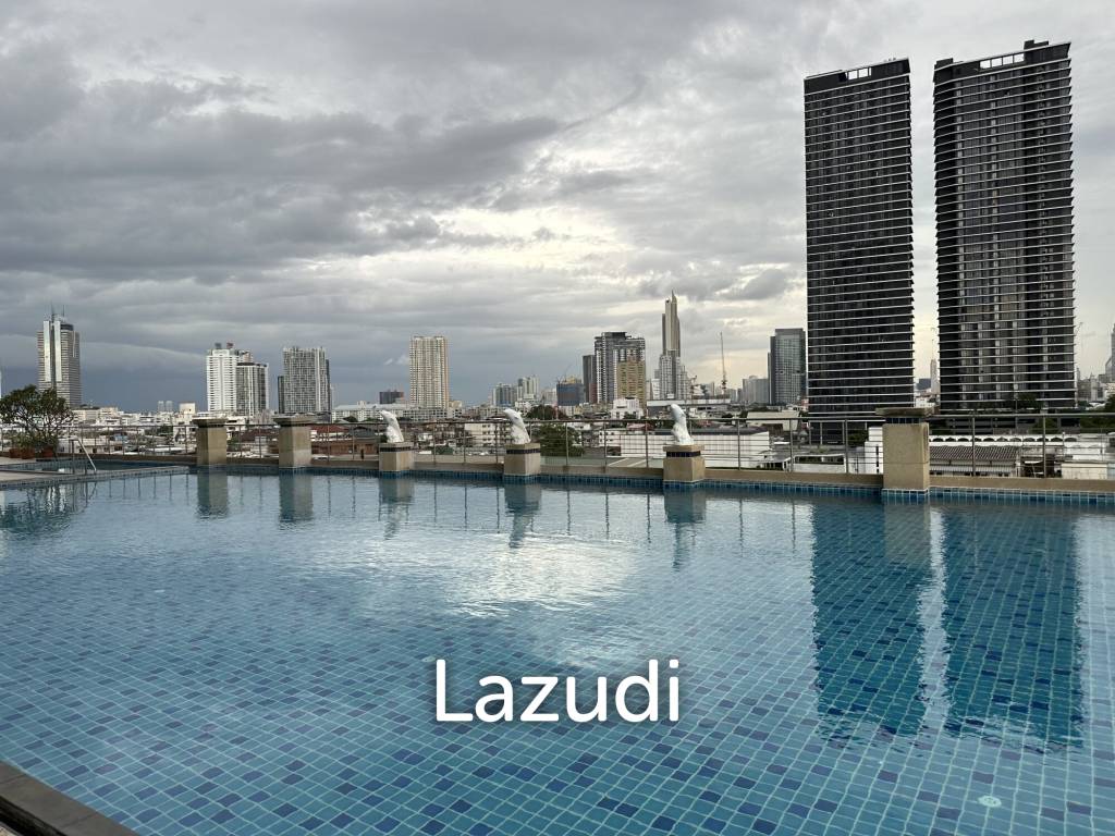 1 Bedroom 1 Bathroom 40 Sq.m Supalai River Place