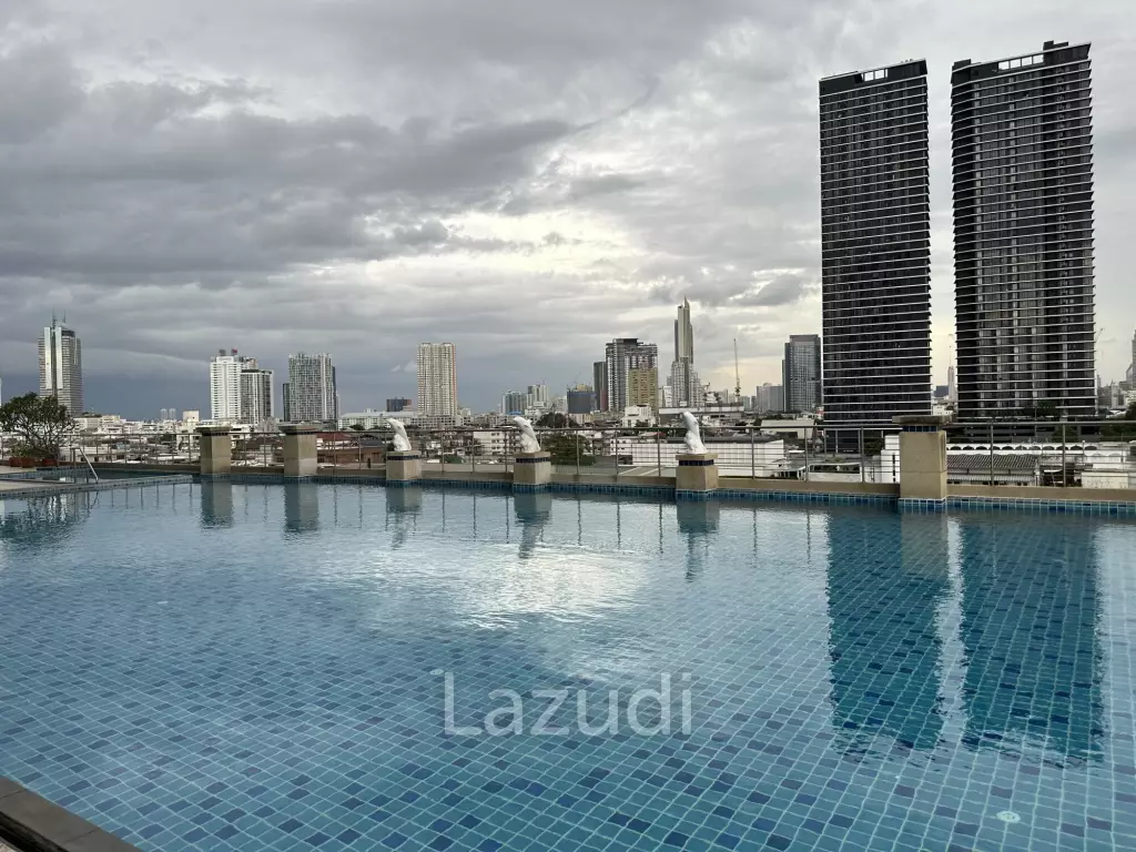 1 Bedroom 1 Bathroom 40 Sq.m Supalai River Place