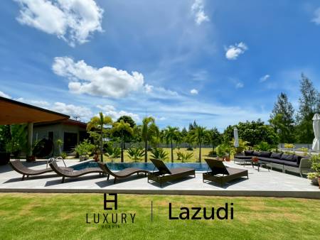 Exclusive 5 Bedroom Villa with Swimming Pool on 5 Rai Plot