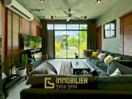 วิลล่า 5 ห้องนอนพร้อมสระว่ายน้ำและพื้นที่สวนขนาดใหญ่ในทับใต้ หัวหิน