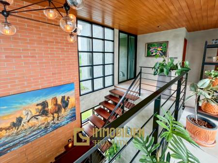 วิลล่า 5 ห้องนอนพร้อมสระว่ายน้ำและพื้นที่สวนขนาดใหญ่ในทับใต้ หัวหิน