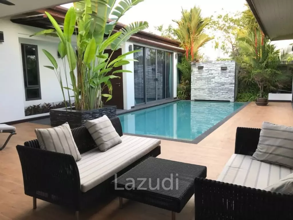 3-Bedroom Pool Villa For Sale In Soi Pasak, Thalang