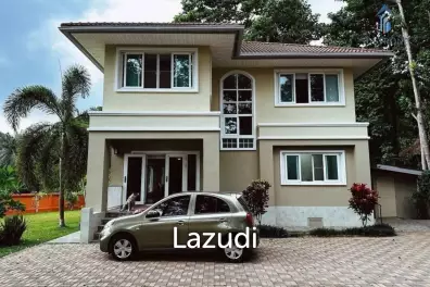 Modern Two-Story Villa in Lush Krabi Setting