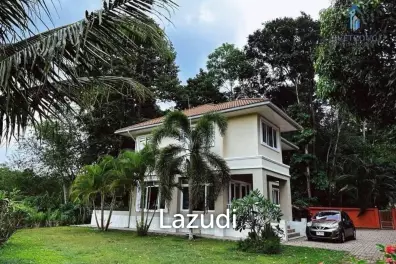 Modern Two-Story Villa in Lush Krabi Setting