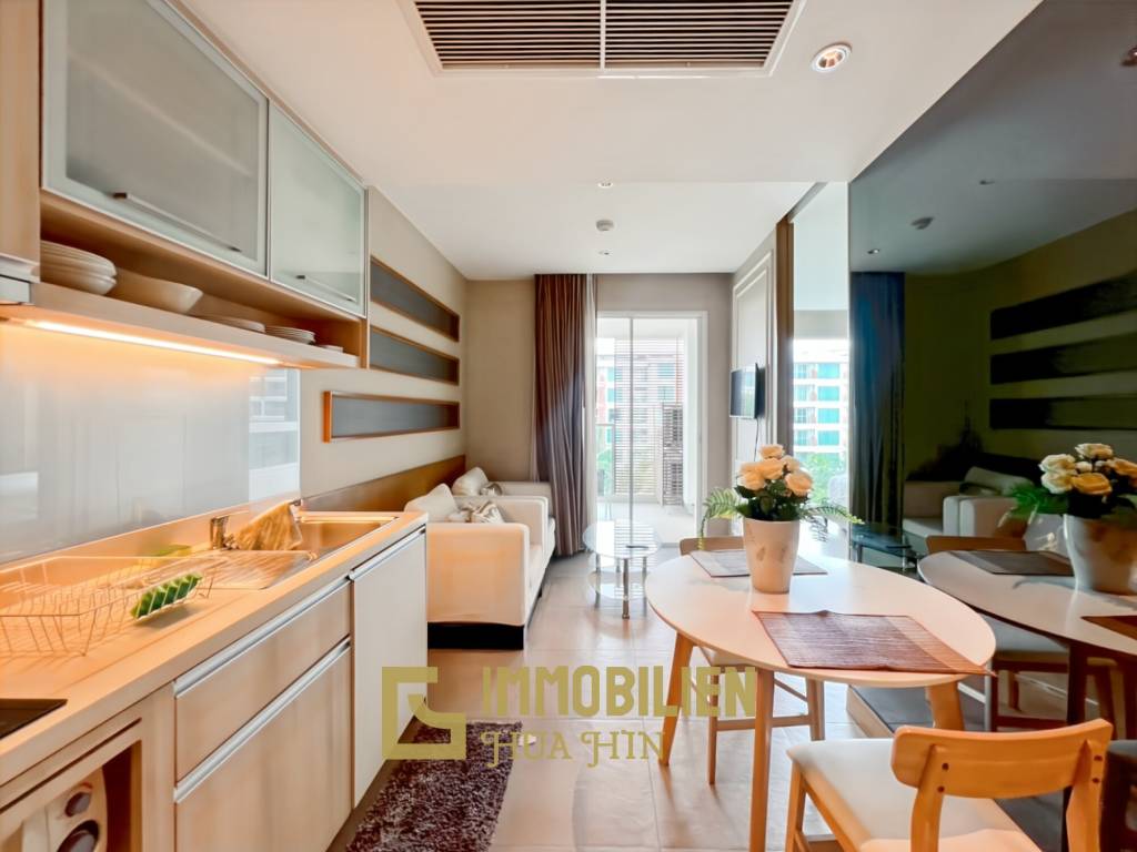 Amari Residences Hua Hin: 1-Schlafzimmer-Eigentumswohnung mit Pool und Gartenblick