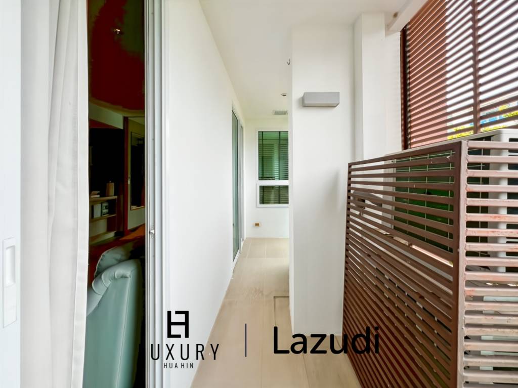 ขายคอนโด 1 ห้องนอน ชั้น 5 วิวสระและสวนที่ Amari Residences Hua Hin