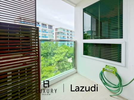 ขายคอนโด 1 ห้องนอน ชั้น 5 วิวสระและสวนที่ Amari Residences Hua Hin