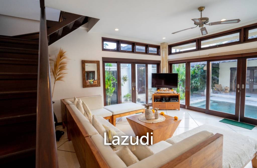 Massive opportunity with this Beautiful 4 bedroom Tropical Villa in Prime Seminyak walking distance to the beach