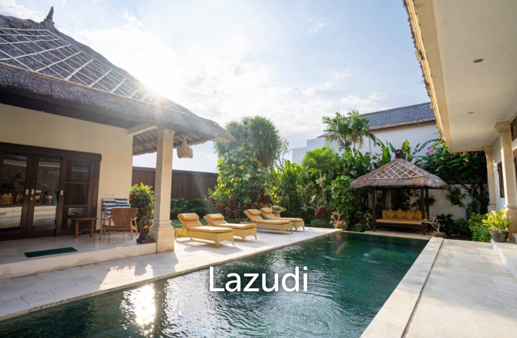 Massive opportunity with this Beautiful 4 bedroom Tropical Villa in Prime Seminyak walking distance to the beach