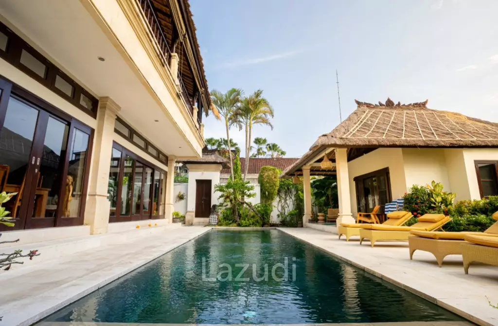 Massive opportunity with this Beautiful 4 bedroom Tropical Villa in Prime Seminyak walking distance to the beach