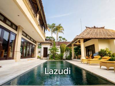 Massive opportunity with this Beautiful 4 bedroom Tropical Villa in Prime Seminyak walking distance to the beach