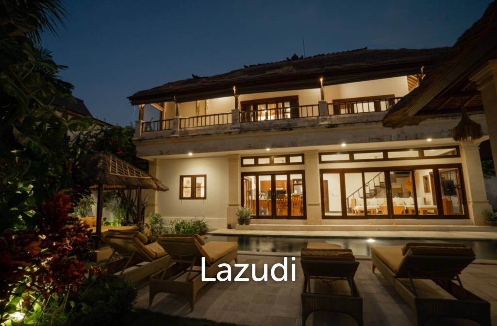 Massive opportunity with this Beautiful 4 bedroom Tropical Villa in Prime Seminyak walking distance to the beach