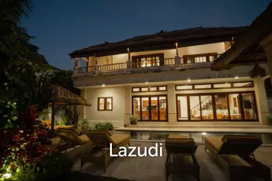 Massive opportunity with this Beautiful 4 bedroom Tropical Villa in Prime Seminyak walking distance to the beach