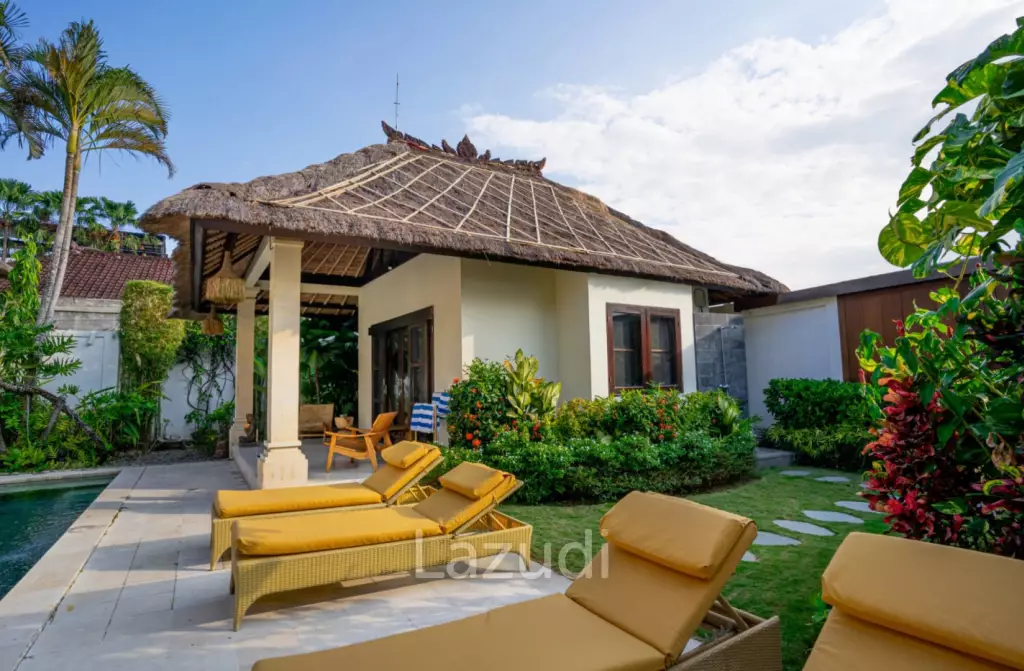Massive opportunity with this Beautiful 4 bedroom Tropical Villa in Prime Seminyak walking distance to the beach
