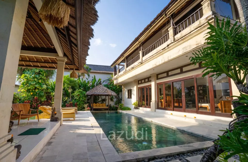 Massive opportunity with this Beautiful 4 bedroom Tropical Villa in Prime Seminyak walking distance to the beach
