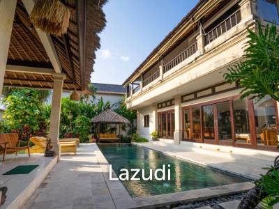 Massive opportunity with this Beautiful 4 bedroom Tropical Villa in Prime Seminyak walking distance to the beach