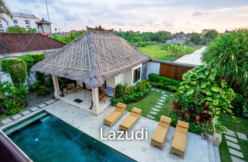 Massive opportunity with this Beautiful 4 bedroom Tropical Villa in Prime Seminyak walking distance to the beach