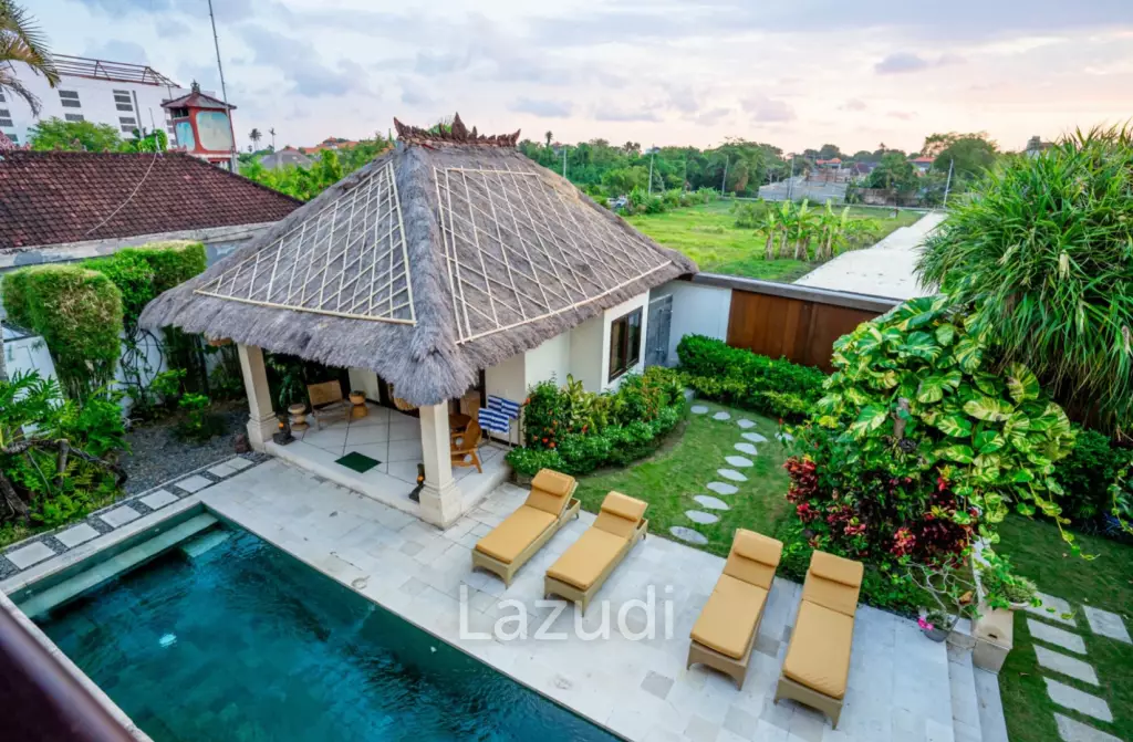 Massive opportunity with this Beautiful 4 bedroom Tropical Villa in Prime Seminyak walking distance to the beach