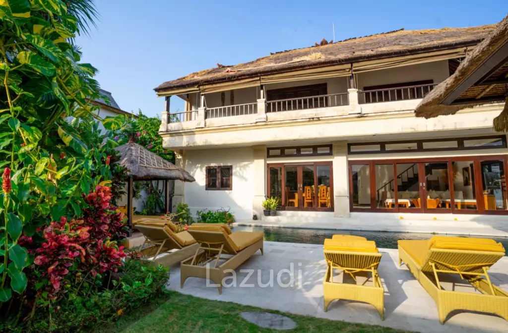Massive opportunity with this Beautiful 4 bedroom Tropical Villa in Prime Seminyak walking distance to the beach