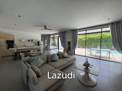 3-bed Pool Villa for Sale in Lamai, Walking Distance to Windfield!