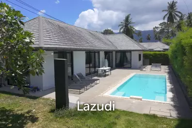 3-bed Pool Villa for Sale in Lamai, Walking Distance to Windfield!