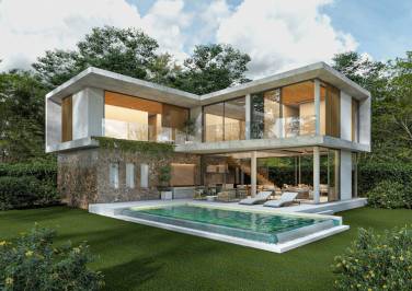 3 Bed 4 Bath 381.40 SQ.M Serene Villas Cherngtalay