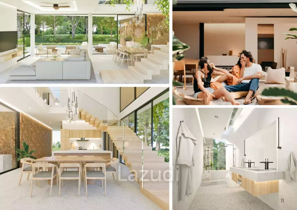 4 Bed 4 Bath 424.40 SQ.M  Serene Villas Cherngtalay