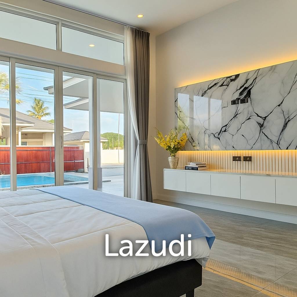 Coco Villa Hua Hin ; Brand New 3+1 Bedroom Pool villa – Prime Hua Hin Location (Soi 88)