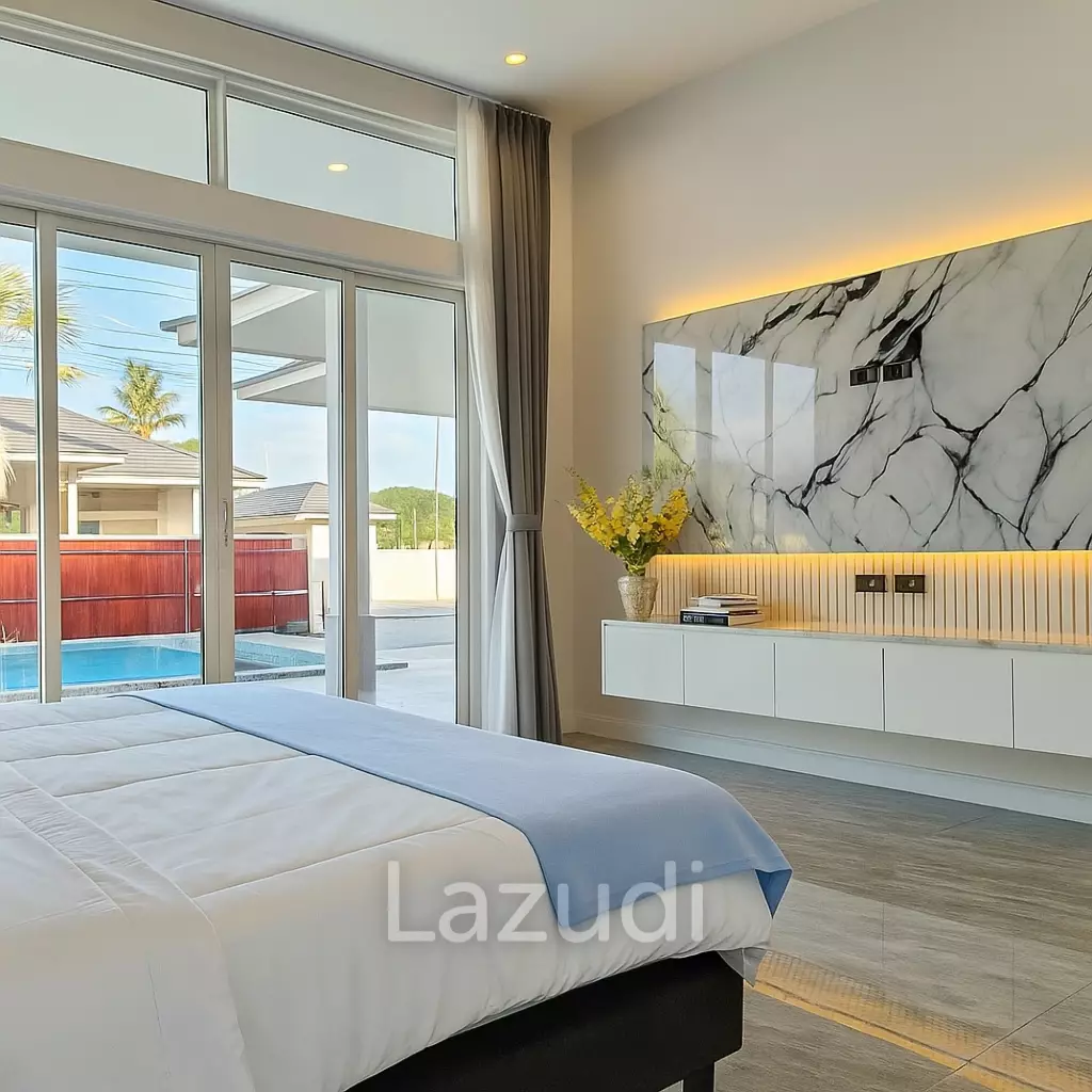 Coco Villa Hua Hin ; Brand New 3+1 Bedroom Pool villa – Prime Hua Hin Location (Soi 88)