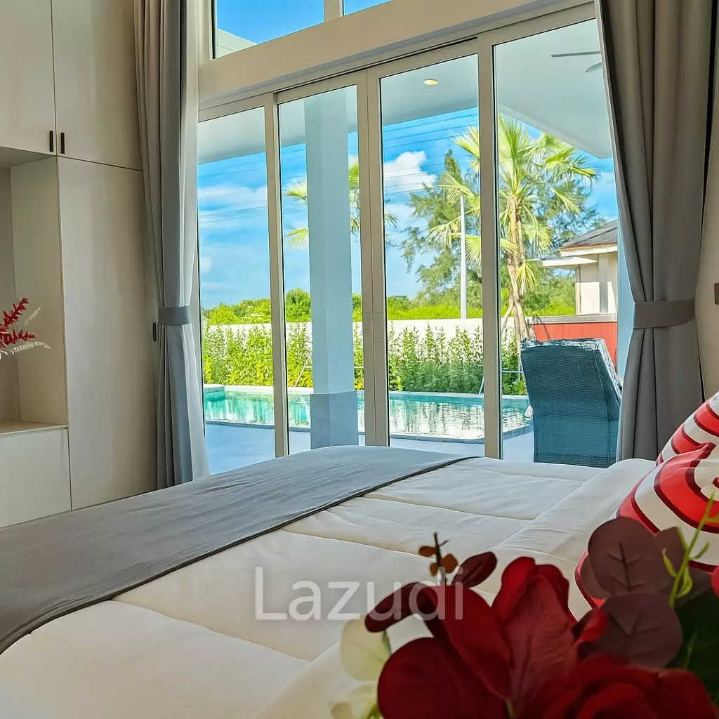 Coco Villa Hua Hin ; Brand New 3+1 Bedroom Pool villa – Prime Hua Hin Location (Soi 88)