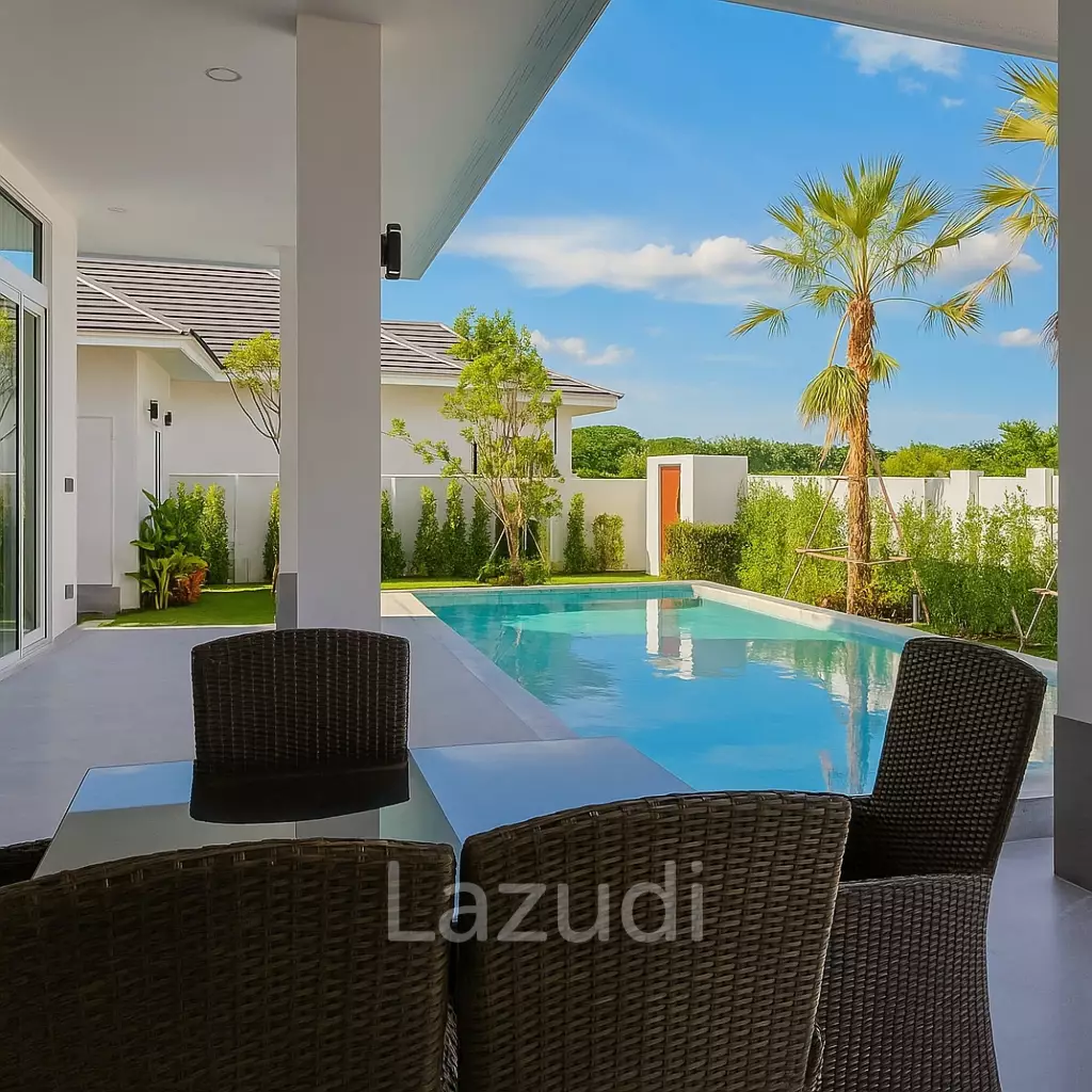 Coco Villa Hua Hin ; Brand New 3+1 Bedroom Pool villa – Prime Hua Hin Location (Soi 88)