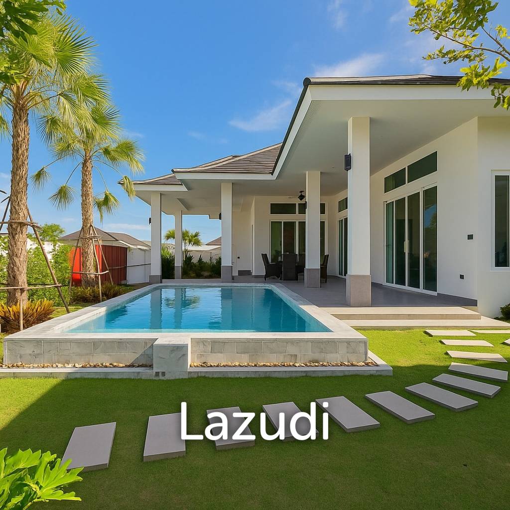 Coco Villa Hua Hin ; Brand New 3+1 Bedroom Pool villa – Prime Hua Hin Location (Soi 88)