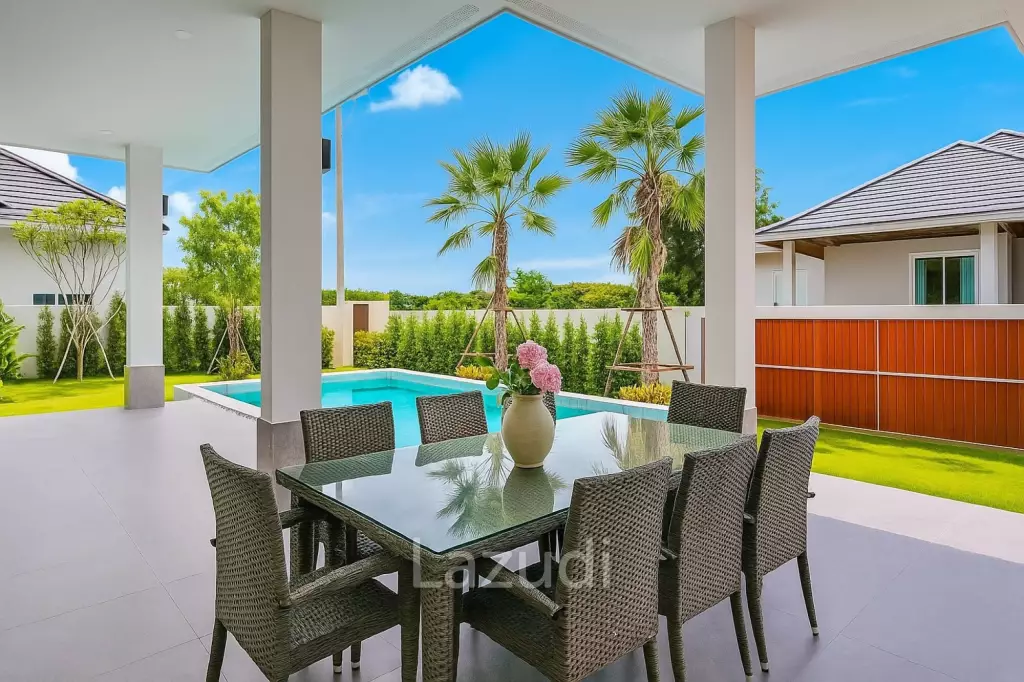 Coco Villa Hua Hin ; Brand New 3+1 Bedroom Pool villa – Prime Hua Hin Location (Soi 88)