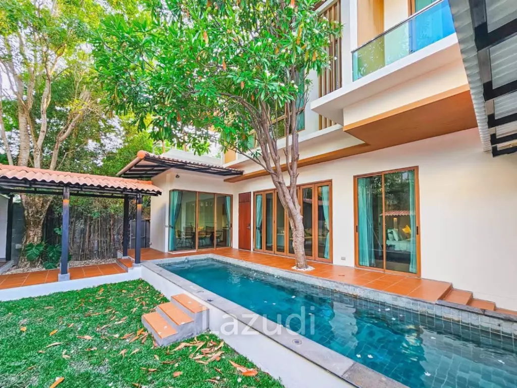 Elegant 2-Storey Villa with Private Pool Near City Center
