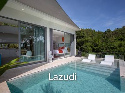 Modern 2-Bed Villa with Stunning Sea Views in Mae Nam
