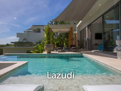 Modern 2-Bed Villa with Stunning Sea Views in Mae Nam