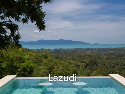 Modern 2-Bed Villa with Stunning Sea Views in Mae Nam