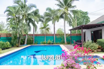 COCONUT GARDEN 3 :  3 Bed Pool Villa with big land plot