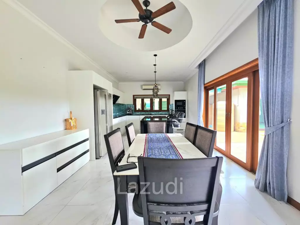 COCONUT GARDEN 3 :  4 Bed Pool Villa with big land plot