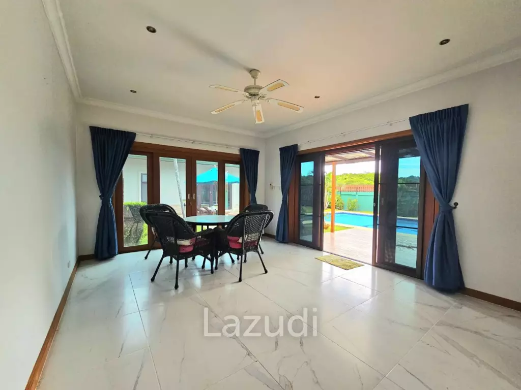 COCONUT GARDEN 3 :  4 Bed Pool Villa with big land plot