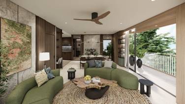 1 Bed 1 Bath 67 SQ.M Laguna Golf Residences Hibiscus