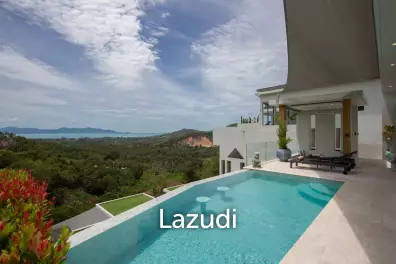 3-Bed Villa with Sea Views in Mae Nam