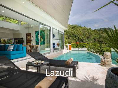 3-Bed Villa with Stunning Sea Views in Mae Nam