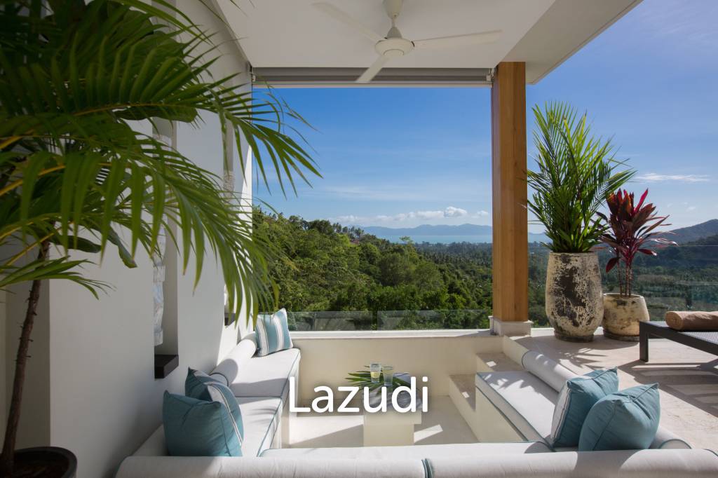 Spacious 4-Bedroom Villa with Sea View – Mae Nam