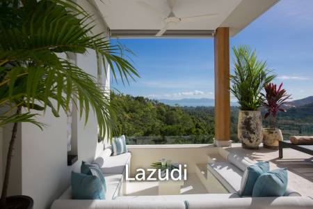 Spacious 4-Bedroom Villa with Sea View – Mae Nam