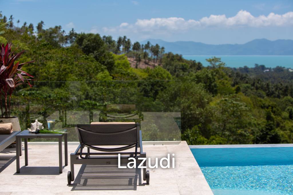 Spacious 4-Bedroom Villa with Sea View – Mae Nam