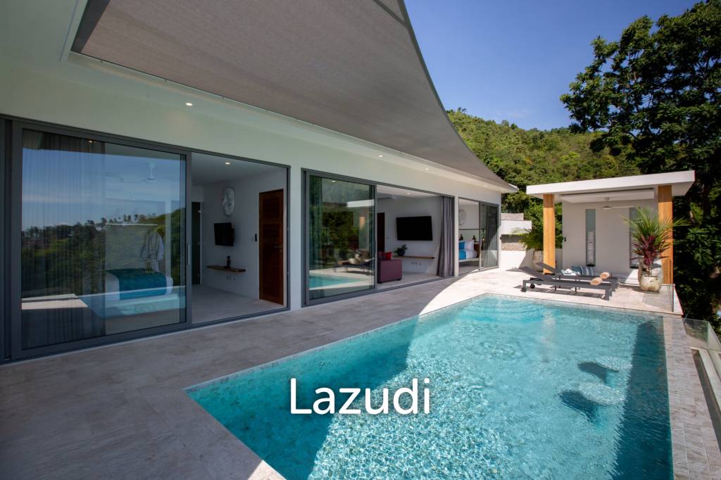 Spacious 4-Bedroom Villa with Sea View – Mae Nam